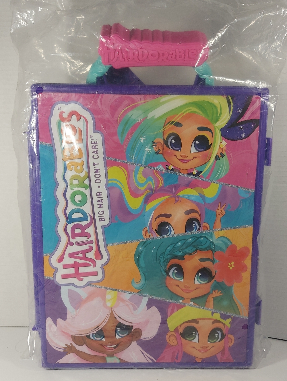 NWT Hairdorables Plastic Doll Accessory Storage Carry Case